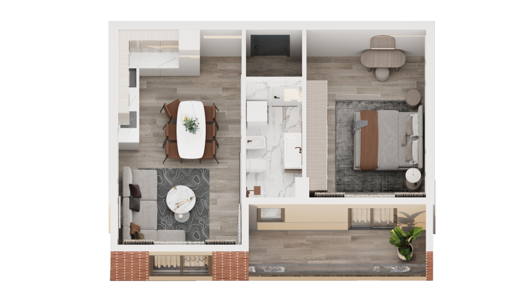 Apartamenti 02 Objekti A